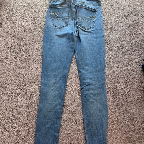 American Eagle Outfitters Light Blue Skinny Jeans - Picture 2 of 3